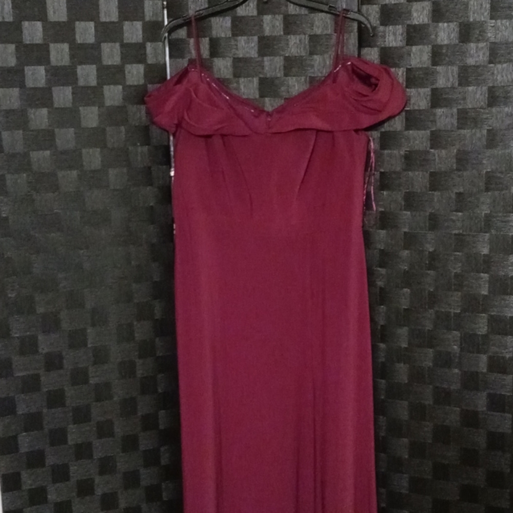 Maroon Dress